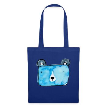 Bärli - Sac en tissu - bleu royal - Devant