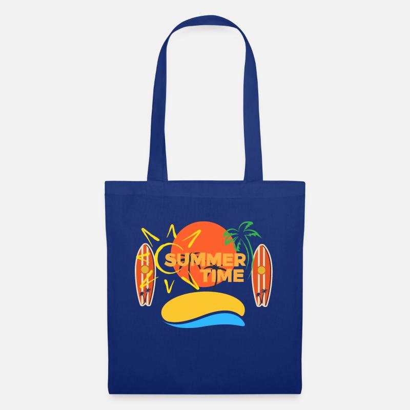 SOMMERZEIT - Stoffbeutel - Royalblau