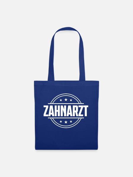 Zahnarzt Beruf - Stoffbeutel - Royalblau