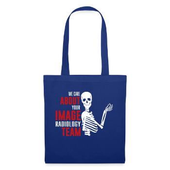 We care about your image radiology team - Stoffbeutel - Royalblau - Vorne