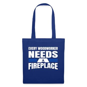bingo hall tshirts fun carpenter jokes tshirts - Stoffbeutel - Royalblau - Vorne