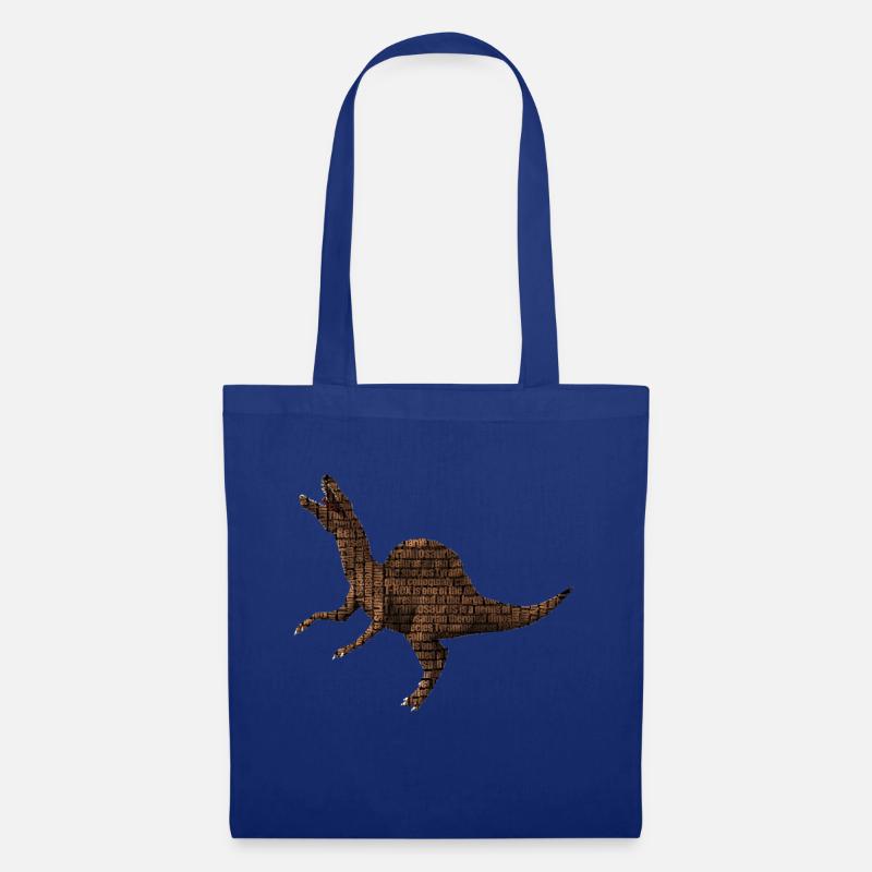 Dinosaurier - Stoffbeutel - Royalblau