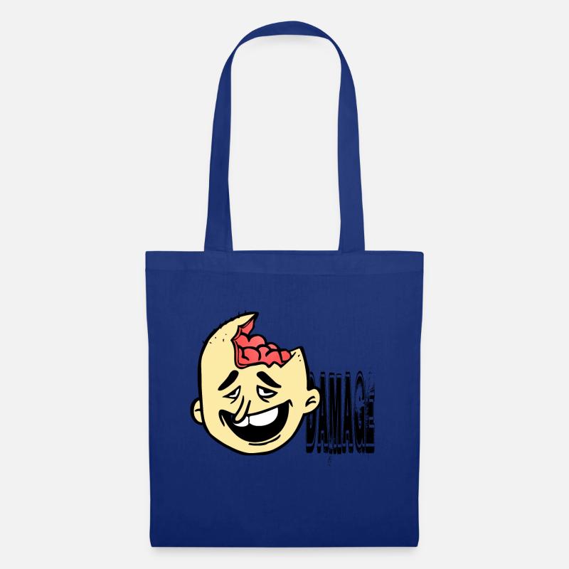 Stupid obstructs idiot - Tote Bag - royal blue