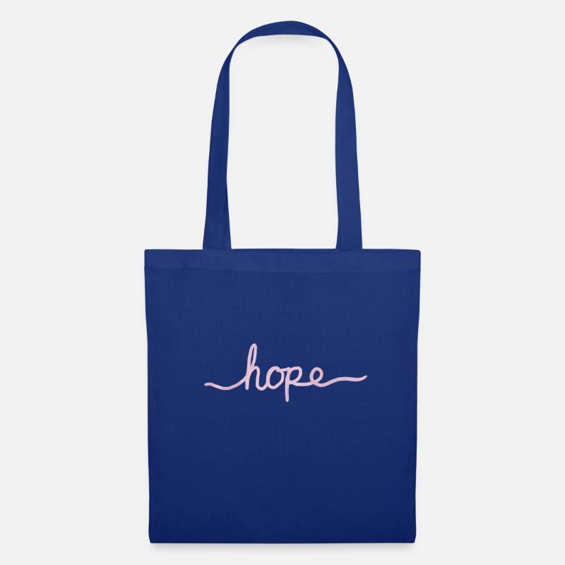 hope - Stoffbeutel - Royalblau