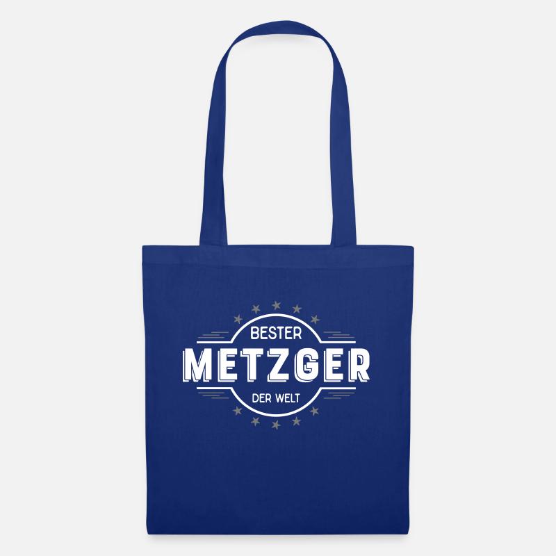 Metzger - Stoffbeutel - Royalblau