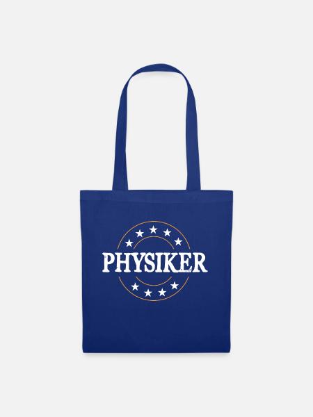 Physiker Beruf - Stoffbeutel - Royalblau