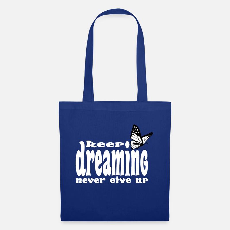 keep on dreaming - Tote Bag - royal blue