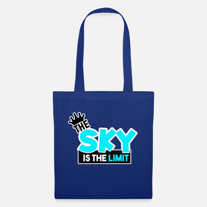 Himmel/ Colo Blau - Stoffbeutel - Royalblau