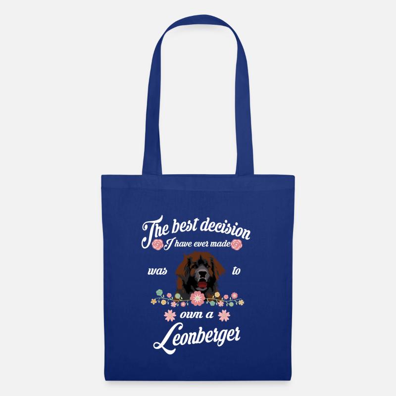 Leonberger - Stoffbeutel - Royalblau