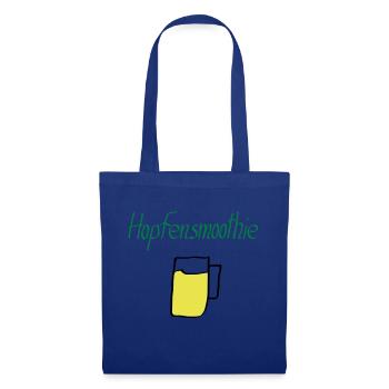 Hopfensmoothie Bier - Stoffbeutel - Royalblau - Vorne