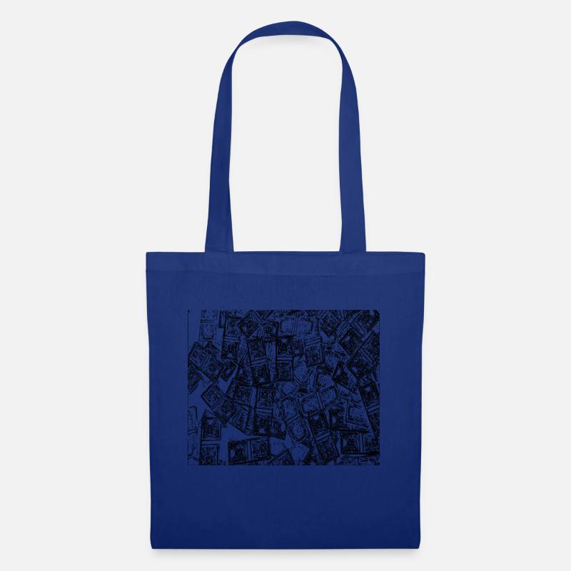 Geld - Stoffbeutel - Royalblau