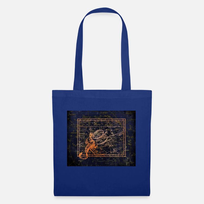 Skorpion - Stoffbeutel - Royalblau