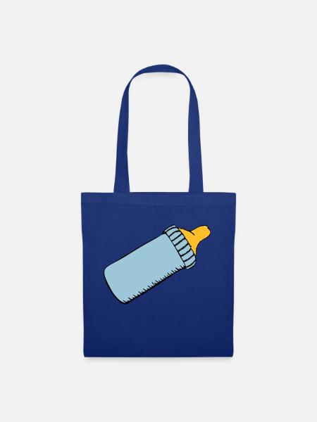 baby bottle - Tote Bag - royal blue