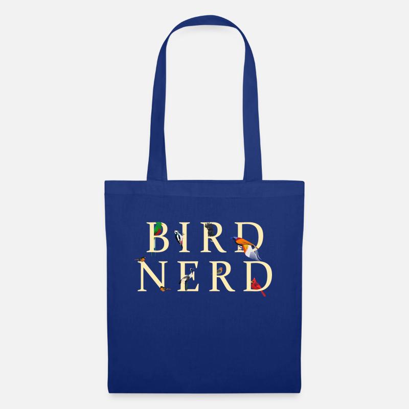 Oiseau Nerd Observation des oiseaux Oiseaux - Sac en tissu - bleu royal