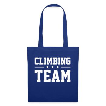 Climbing Team - Tote Bag - royal blue - Front