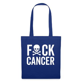 Cancer - Sac en tissu - bleu royal - Devant