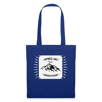 Après-Ski Oberstdorf - Tote Bag - royal blue - Front