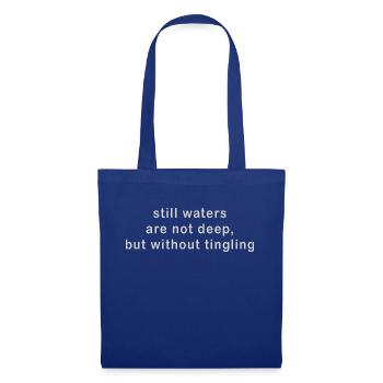 still waters - Tote Bag - royal blue - Front