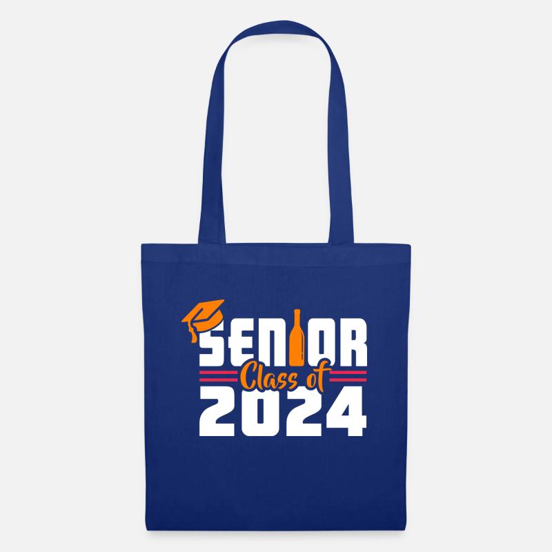Abschluss 2024 - Stoffbeutel - Royalblau