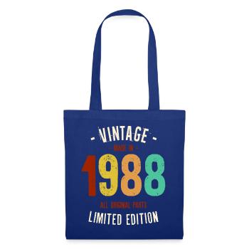 Vintage 1988 Limited Edition - Tote Bag - royal blue - Front