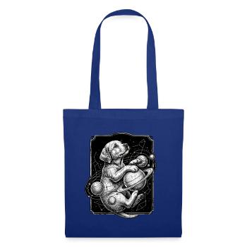 Hunde Kosmos - Stoffbeutel - Royalblau - Vorne
