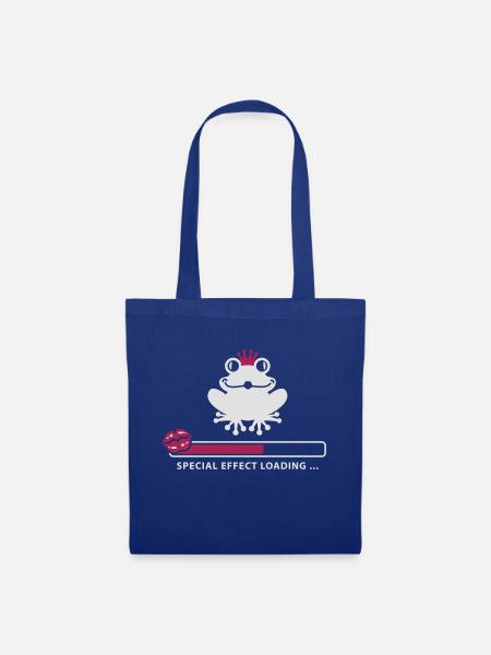 Special Effect Frosch - Stoffbeutel - Royalblau