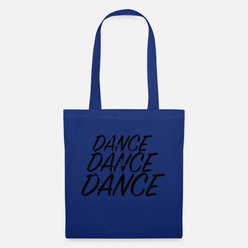 DANSE DANSE DANSE - Sac en tissu - bleu royal