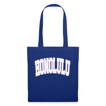 HONOLULU College - Stoffbeutel - Royalblau - Vorne