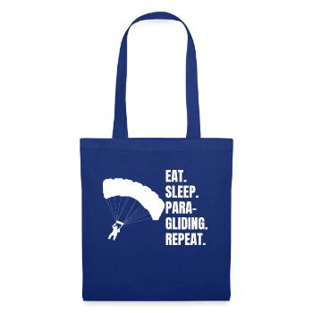 Paragliding Paragliding Paragliding Paragliders - Tote Bag - royal blue - Front
