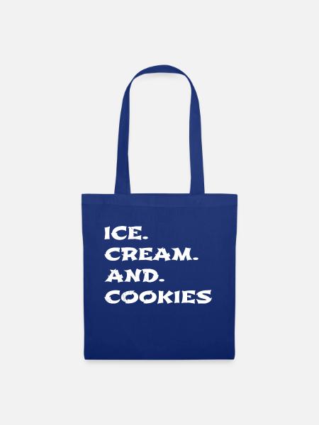 statement present dessert jokes baker lover - Stoffbeutel - Royalblau