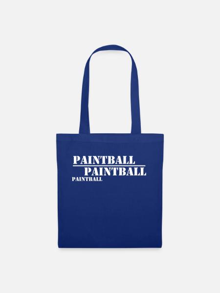 Paintball Airsoft - Stoffbeutel - Royalblau