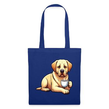 Labrador Labradorbesitzer Labradorliebhaber Labbi - Stoffbeutel - Royalblau - Vorne