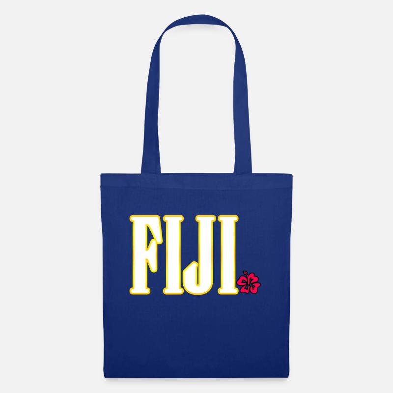 Fidji - Sac en tissu - bleu royal