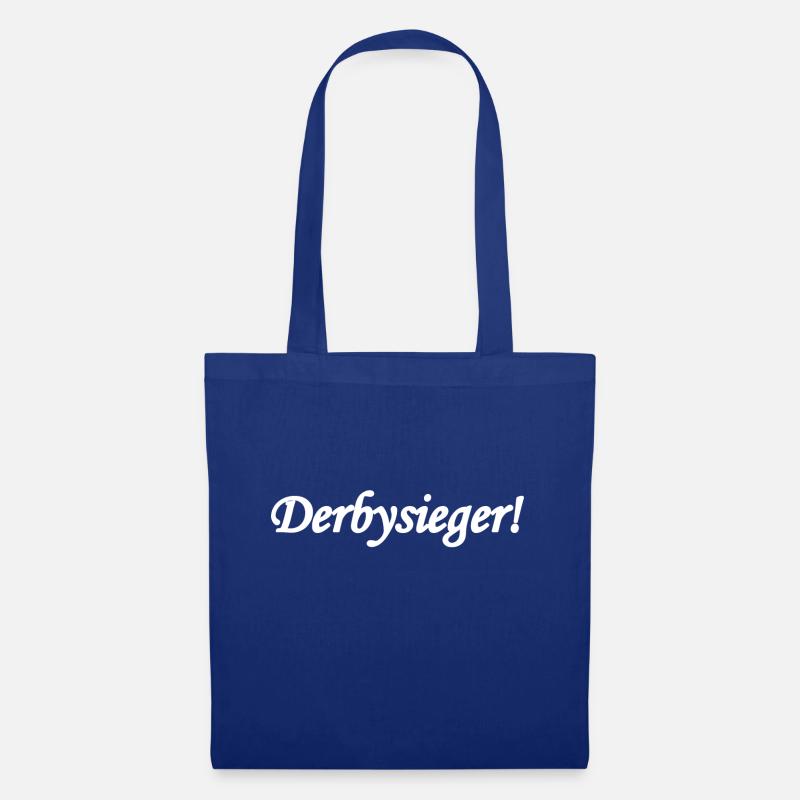 Derbysieger! - Stoffbeutel - Royalblau