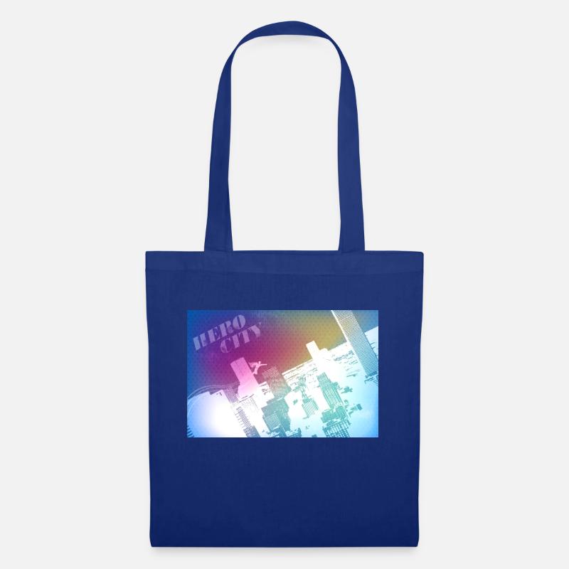 Cité des héros - Sac en tissu - bleu royal