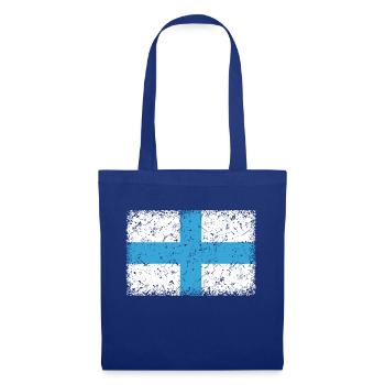 Drapeau de Marseille - Sac en tissu - bleu royal - Devant