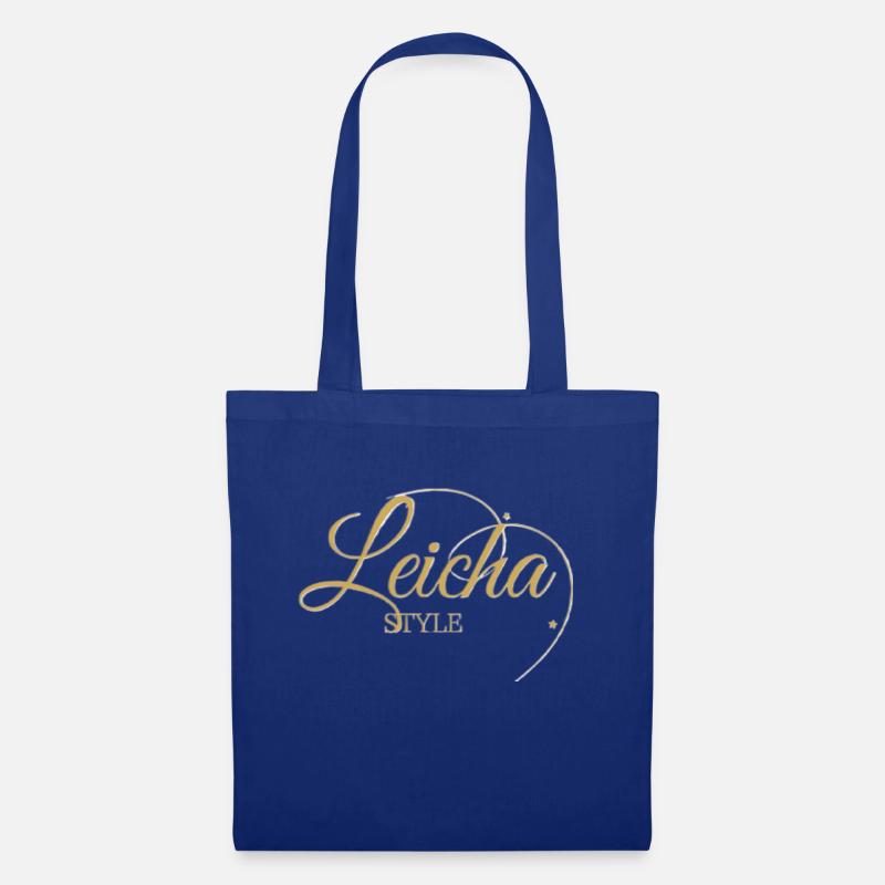 Leichas-Stil - Stoffbeutel - Royalblau