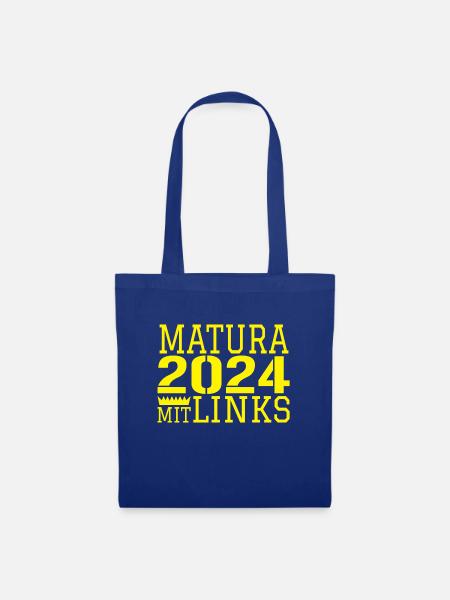 Matura Sprüche - Stoffbeutel - Royalblau