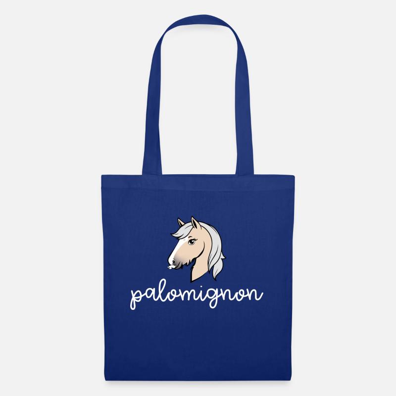 ylli palomignon blanc - Sac en tissu - bleu royal