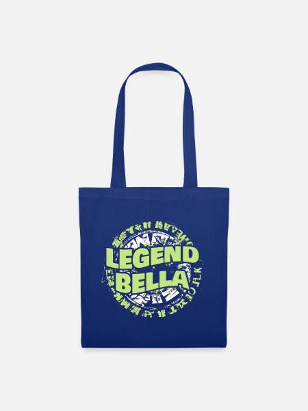 Bella als Frau - Stoffbeutel - Royalblau