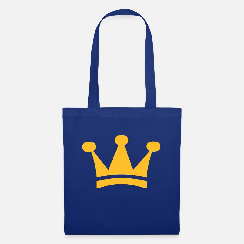 crown - Tote Bag - royal blue