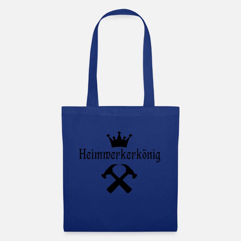 Heimwerkerkönig - Stoffbeutel - Royalblau
