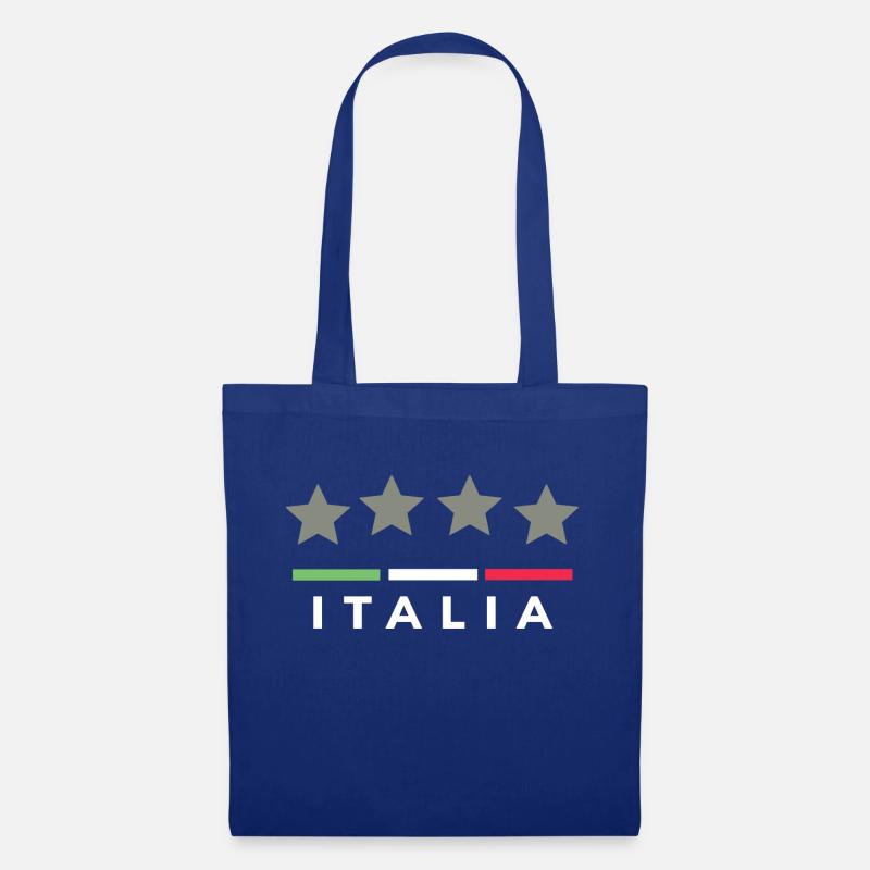 Italia - Stoffbeutel - Royalblau
