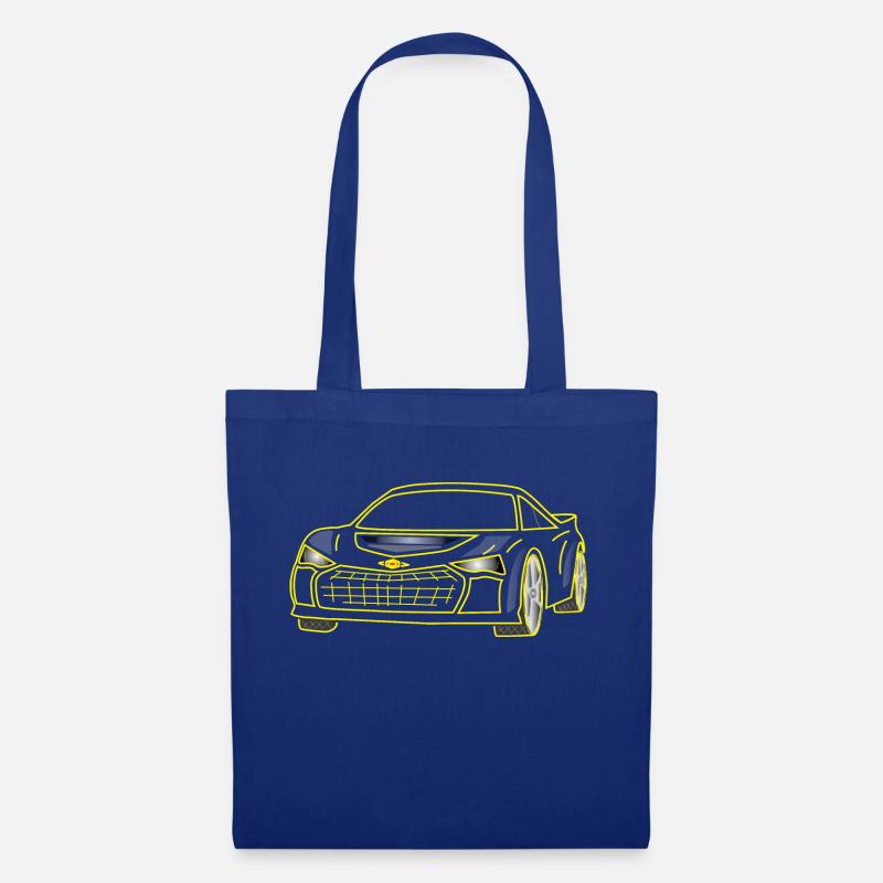 auto, car - Stoffbeutel - Royalblau