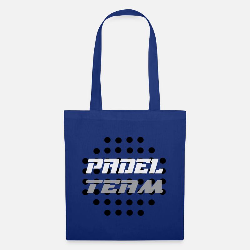 Padel Mannschaft - Stoffbeutel - Royalblau