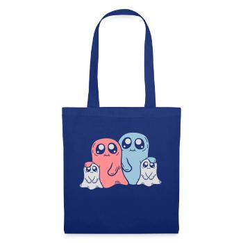 Enfants Parents Fantômes Famille - Sac en tissu - bleu royal - Devant