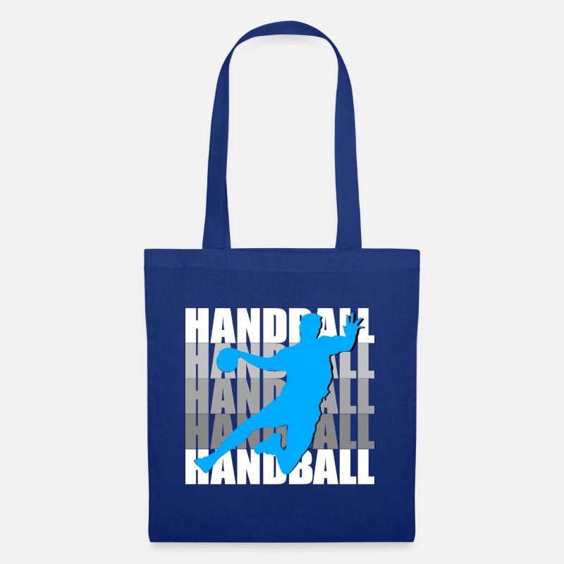 Handball - Stoffbeutel - Royalblau