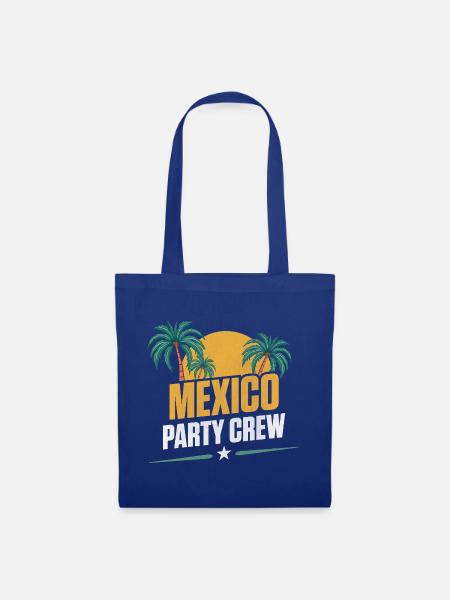 Mexiko Party Crew - Stoffbeutel - Royalblau