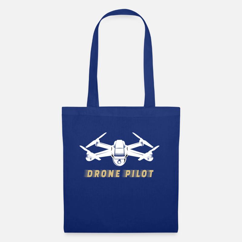 Drone Pilot Drohne - Stoffbeutel - Royalblau