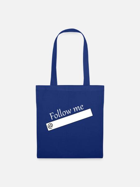 Influencer - Stoffbeutel - Royalblau